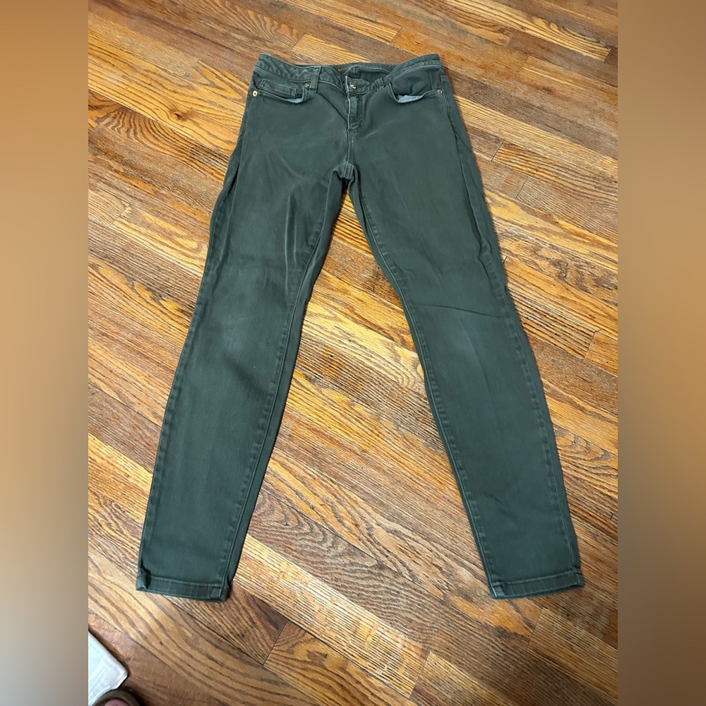 Michael Kors Olive Green Jeans Size 6
